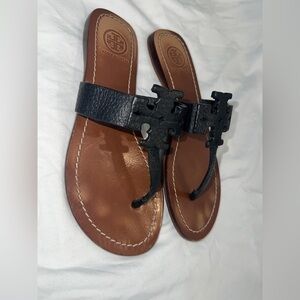 Tory Burch sandals black size 6M for lady